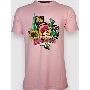 Buc-ees womens Texas Pink Graphic T-Shirt size M love pink